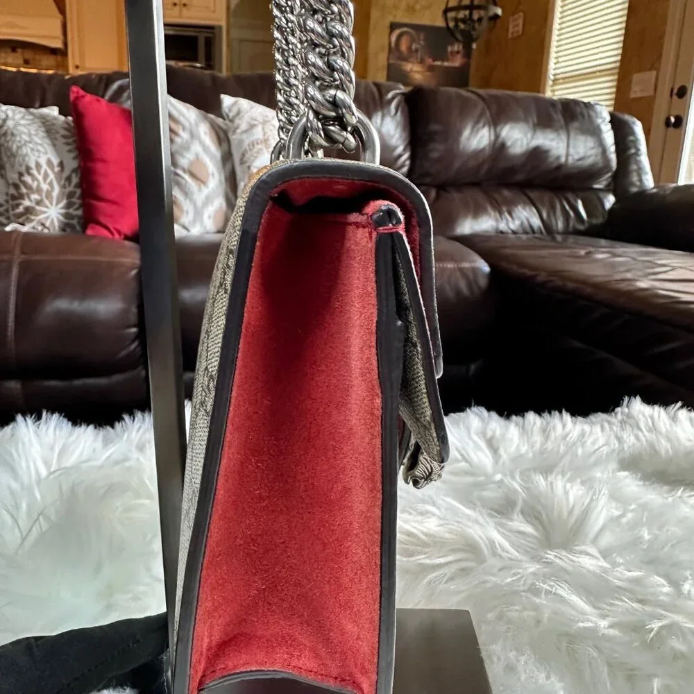 ❌SOLD❌Authentic Gucci Dionysus Mini Chain Crossbody Shoulder Bag - Picture 6 of 17